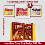 Jewellers Carry Bag Design CDR File