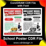 School Poster CDR File