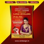 Jewellers Invitation Crad CDR File