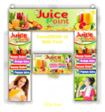 Juice Point Gate Banner CDR File