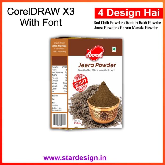 Red Chilli Packaging Design CDR File
