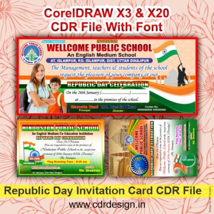 Republic Day Invitation Card