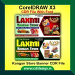 Kangan Store Banner Card CDR File