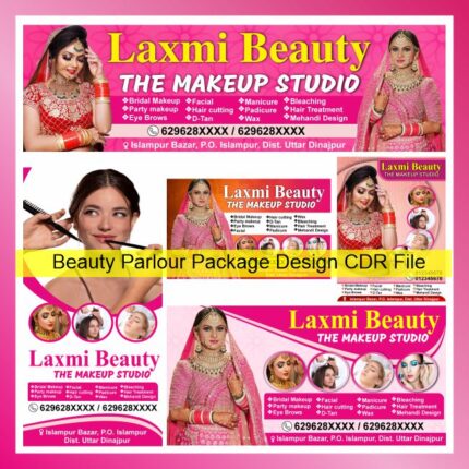 Beauty Parlour Package Design CDR File