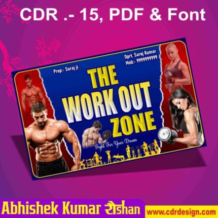 Latest And Best GYM / Workout Banner Design