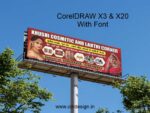 Cosmetic Shop Banner & Flex CDR File