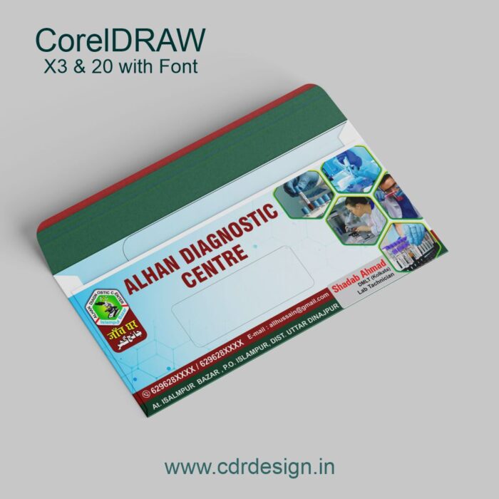 Diagnostic Centre Envelope Design CDR File