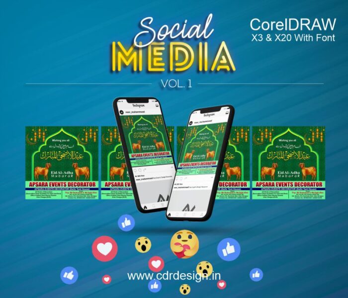 Eid Al Adha Social Media Post CDR File