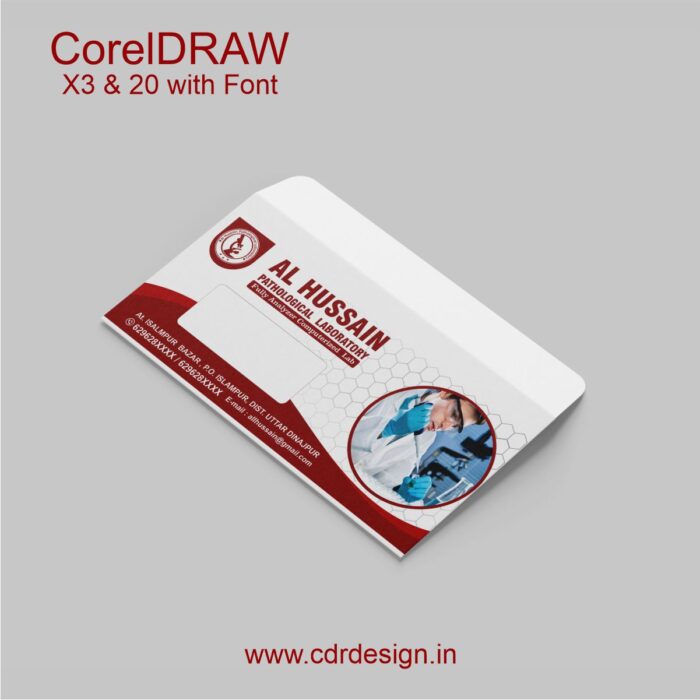Lab Envelope Design CDR File