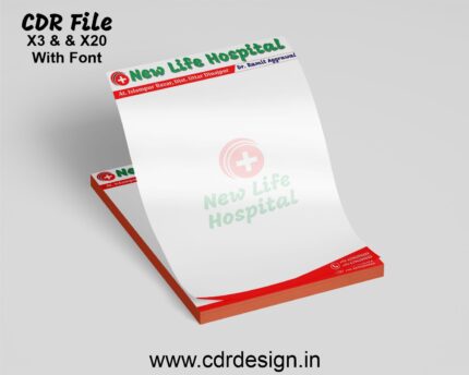 Hospital Letterhead CDR File