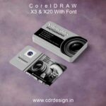 Photography Business Cards CDR File