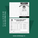 School Progress Report Design CDR File