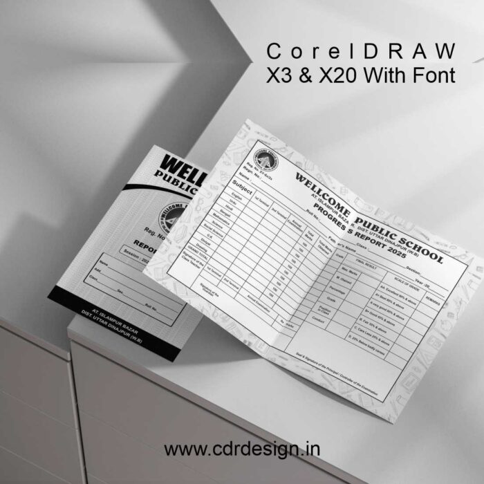 School Progress Report Design CDR File