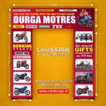 Bike Showroom Gate Banner Design CDR File