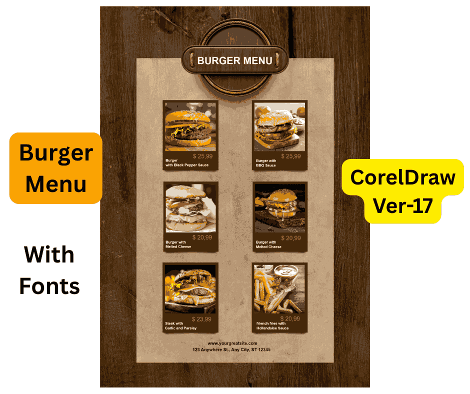 Menu (6)_11zon Burger Menu Card Design CDR File