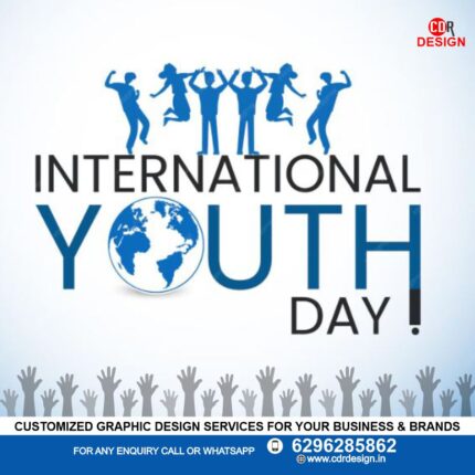 National Youth Day Social Media Post Design CDR File