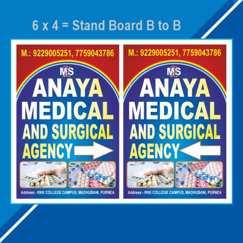 Medical Store Banner Design CDR File