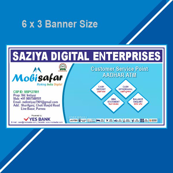 Enterprises Banner Design CDR File