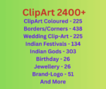 ClipArts - (2400+ Bundle Pack)