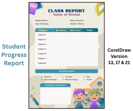 Student Report Card CDR File