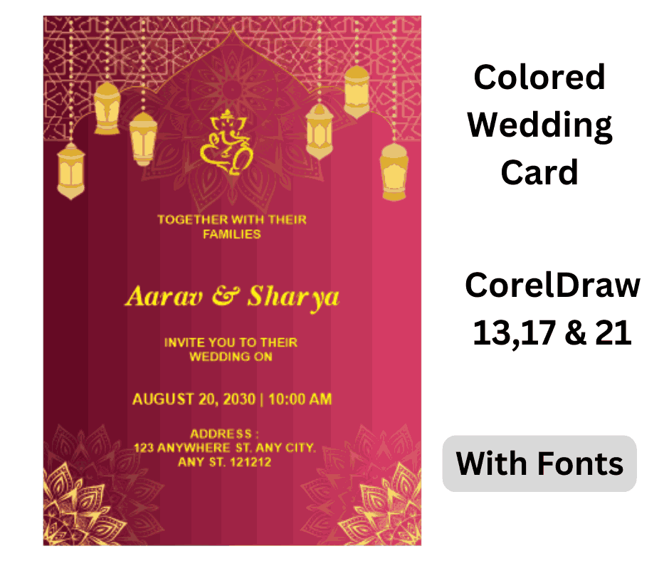 Report Card (6)_11zon Colored Wedding Card CDR File