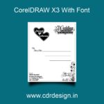 New Muslim Wedding Card Design CDR File