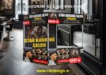 Salon Display Tent Banner Design CDR File