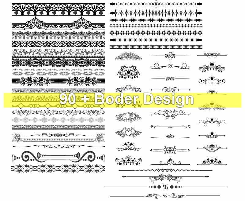 Boder Clip Design CDR File