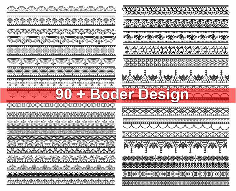 Boder Clip Design CDR File
