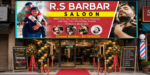 Saloon Banner Design CDR File