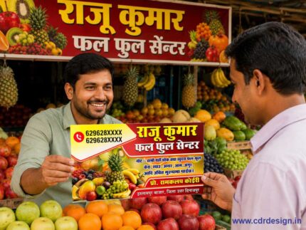 Fruit Centre Visiting Card CDR File