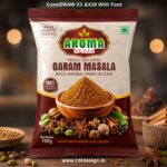 Garam Masala Packaging Design CDR File