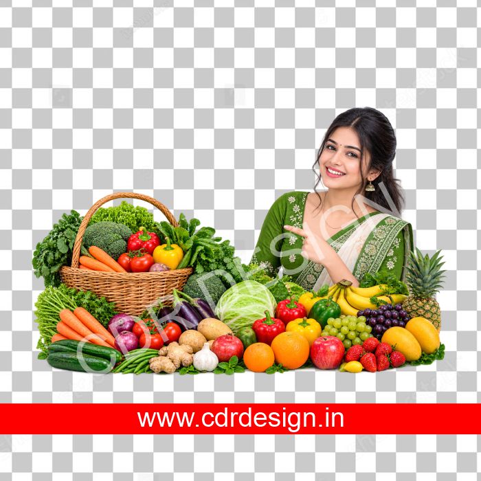 Fruit and Vegetable Model PNG File