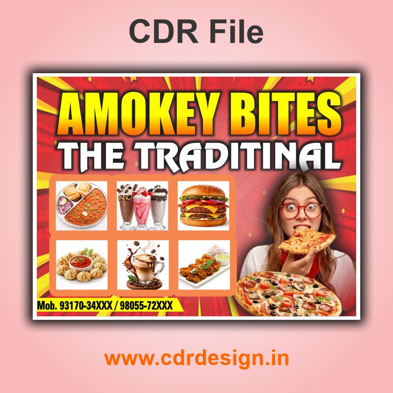 The Traditinal Fast Food Banner & Flex CDR File(1) The Traditinal Fast Food Banner & Flex CDR File